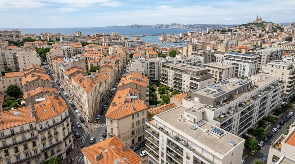 Immeubles de copropriété à Marseille pour DPE collectif
